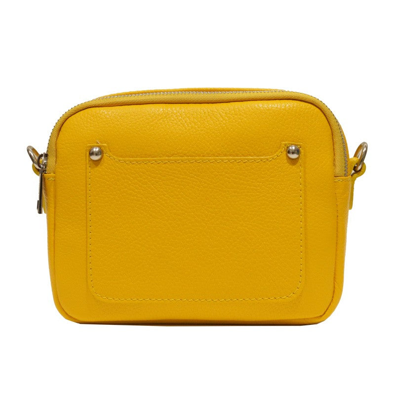 Bandolera Malva doble cremallera