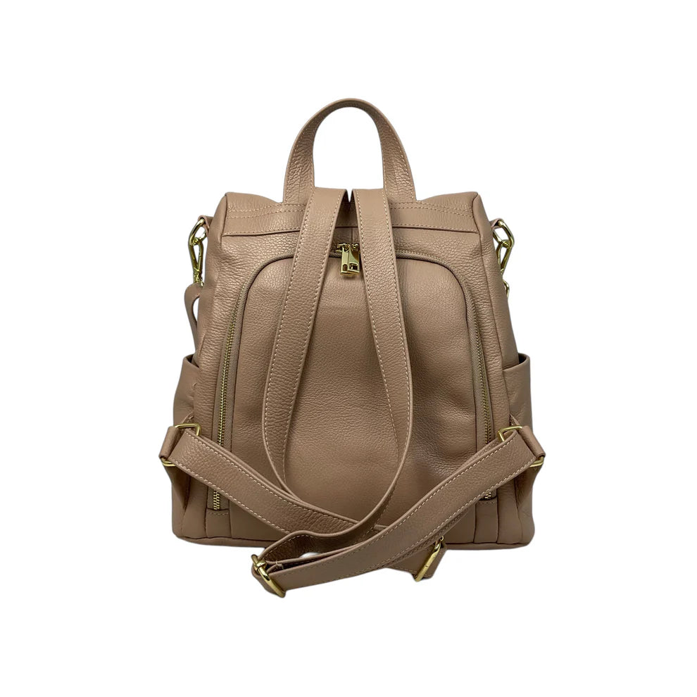 Mochila de cuero para mujer 4017