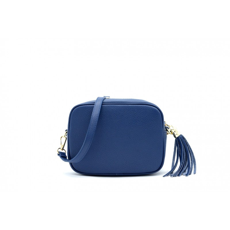 Bandolera piel clásica con borla