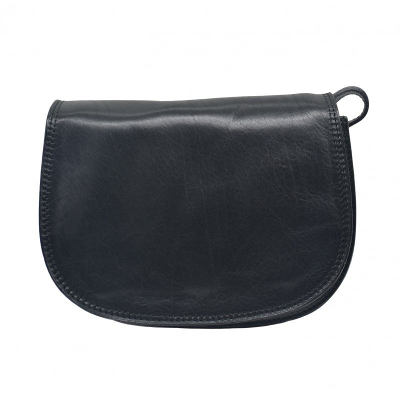 Bandolera piel media luna