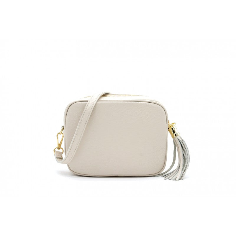 Bandolera piel clásica con borla