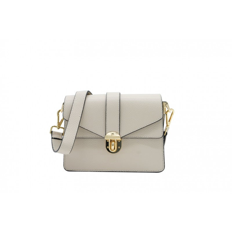 Bolso de hombro piel estructurado