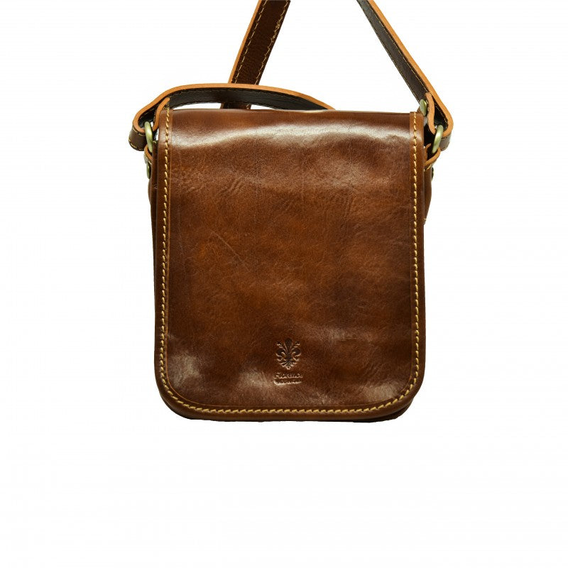 Bandolera piel pequeña caballero