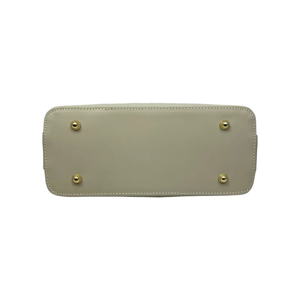 Bolso de rafia y cuero 11007