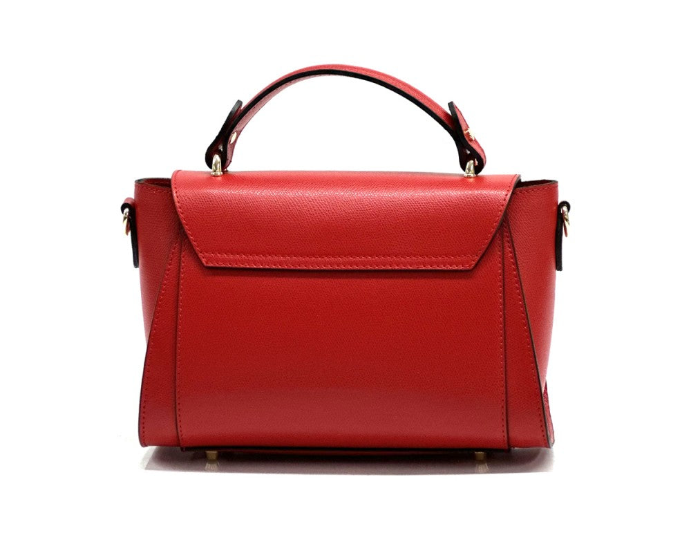 Bolso hombro de piel italiana