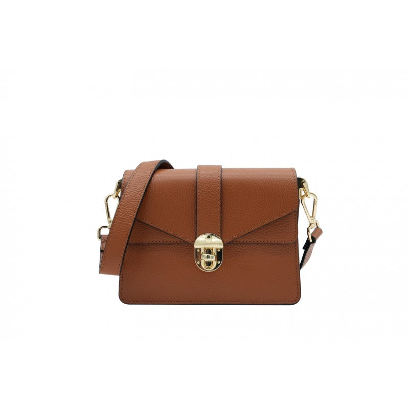 Bolso de hombro piel estructurado