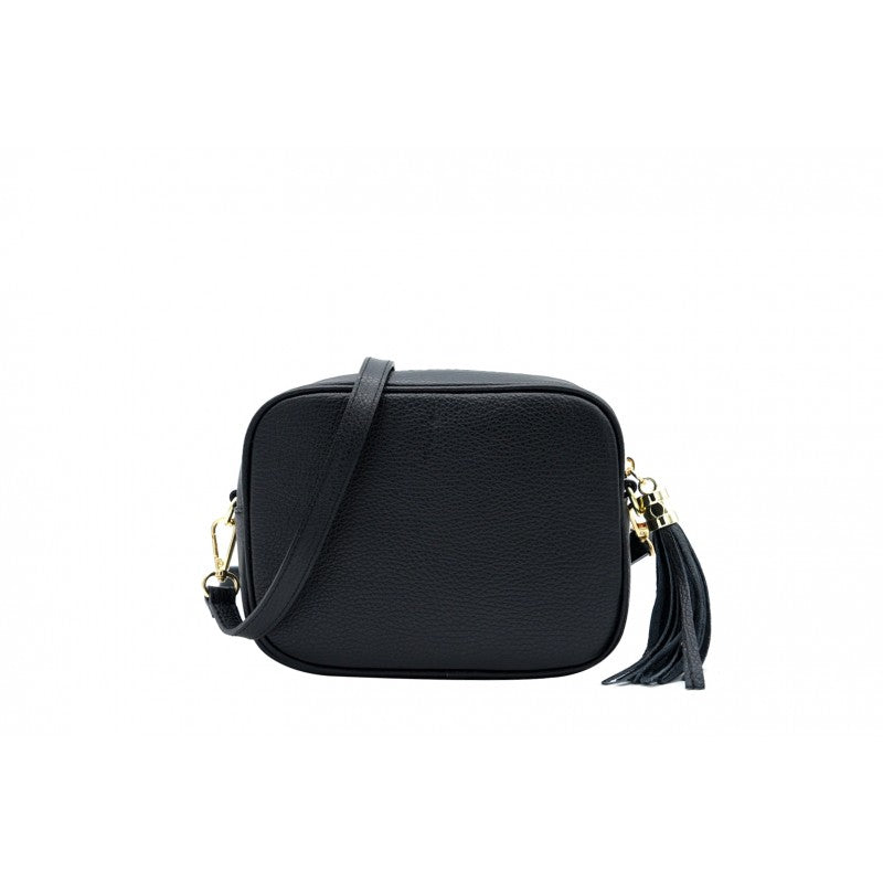 Bandolera piel clásica con borla