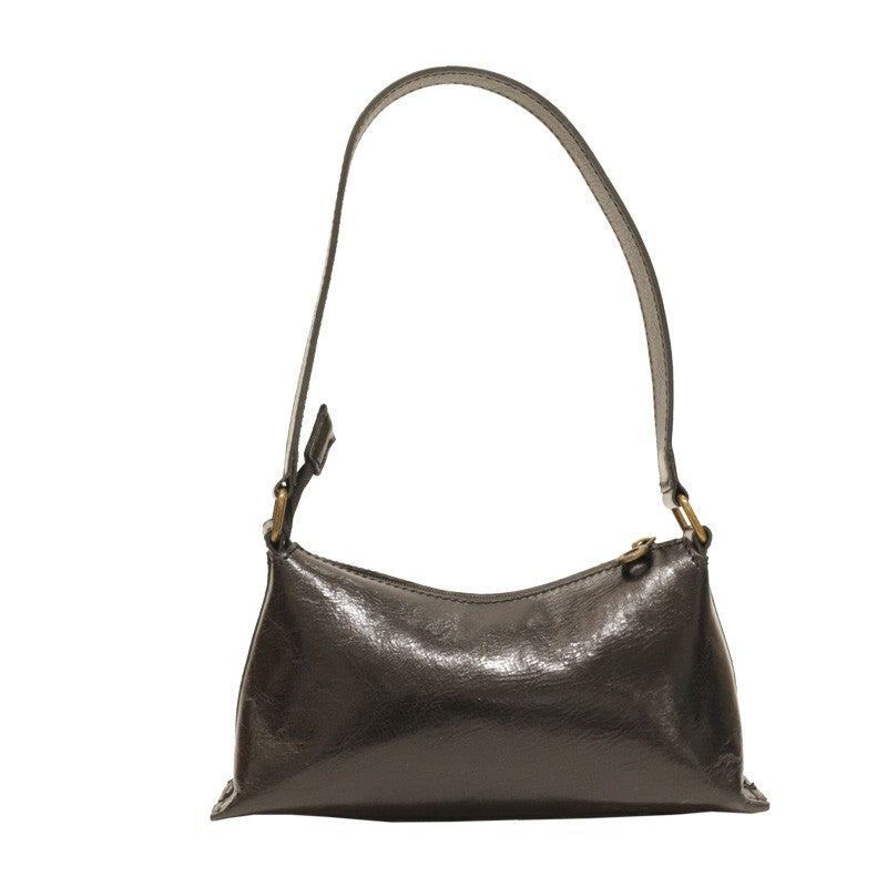 Bolso de hombro piel clásico
