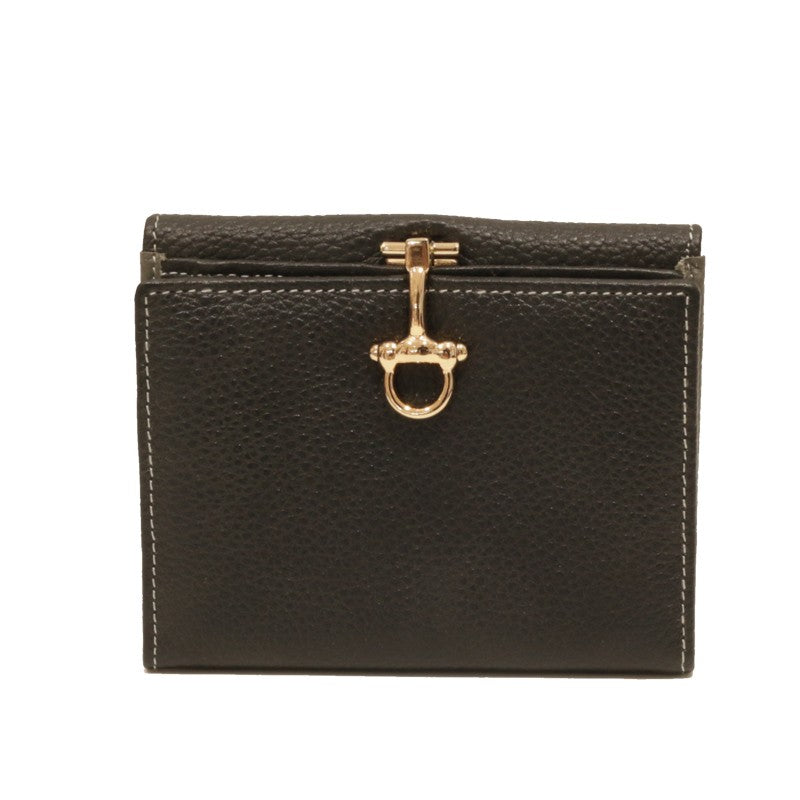 Billetero piel con doble solapa