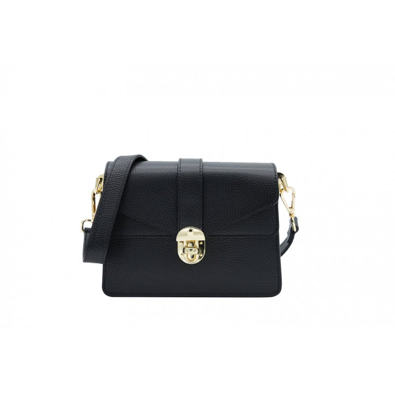 Bolso de hombro piel estructurado