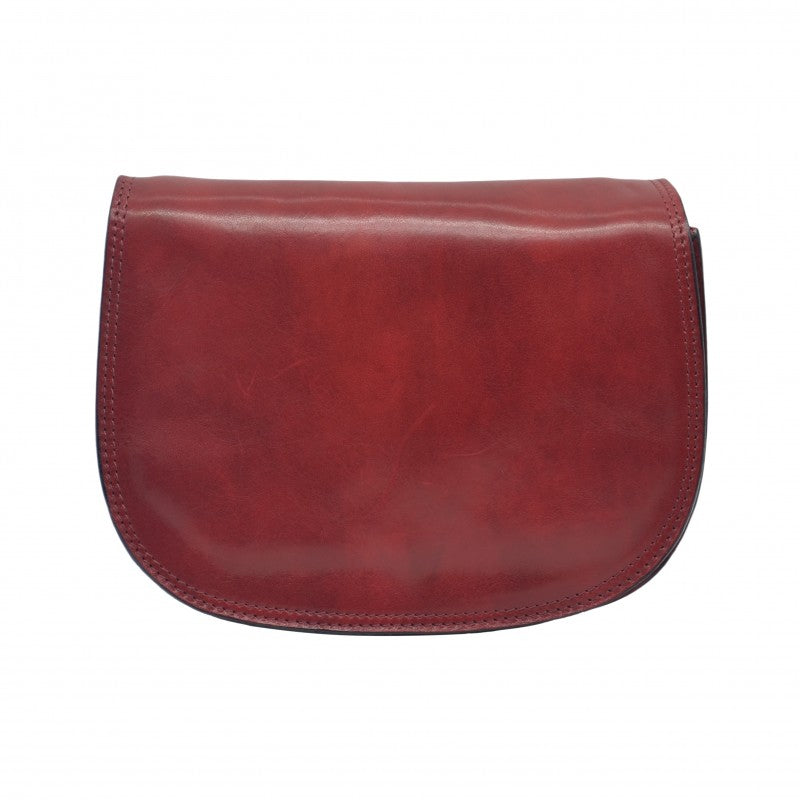 Bandolera piel media luna